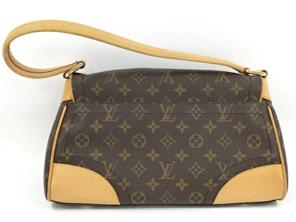 Louis Vuitton Beverly Bag Monogram Shoulder Brown